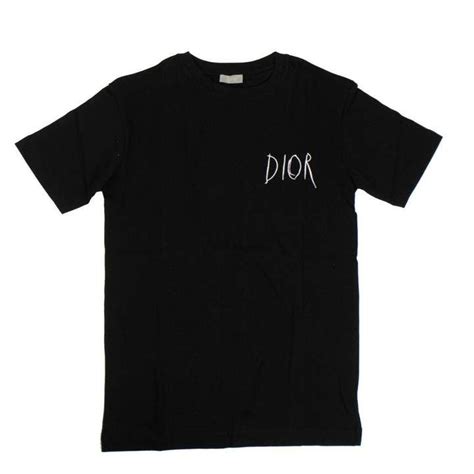 black dior tee|christian Dior tee.